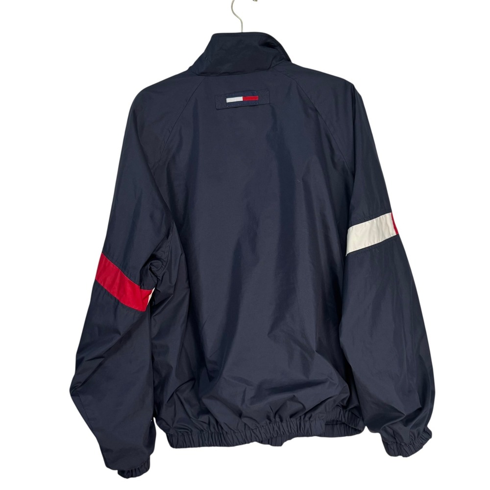 Vintage Tommy Hilfiger Golf Navy Windbreaker Poipu Bay Fleece Lined XL 105439 - Picture 11 of 14